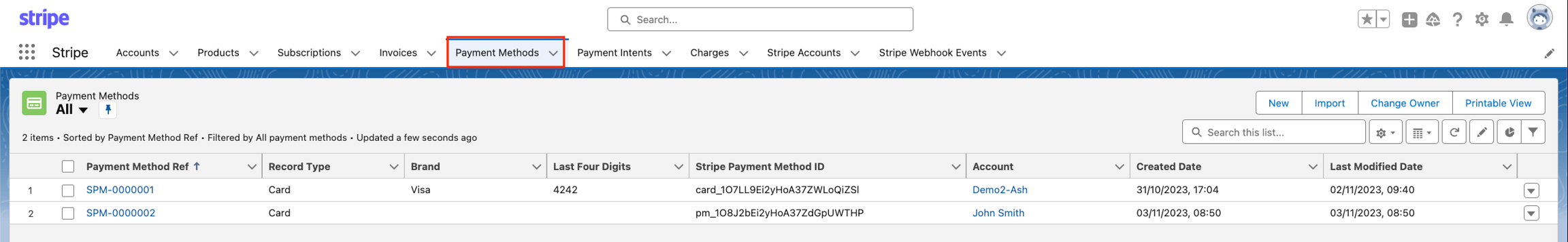 PaymentMethods1
